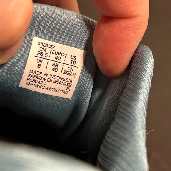 ASICS Gel-Kayano 30 Running Shoes Sneakers Gris Blue/Lime Green/Pink Womans 10 - Picture 12 of 16